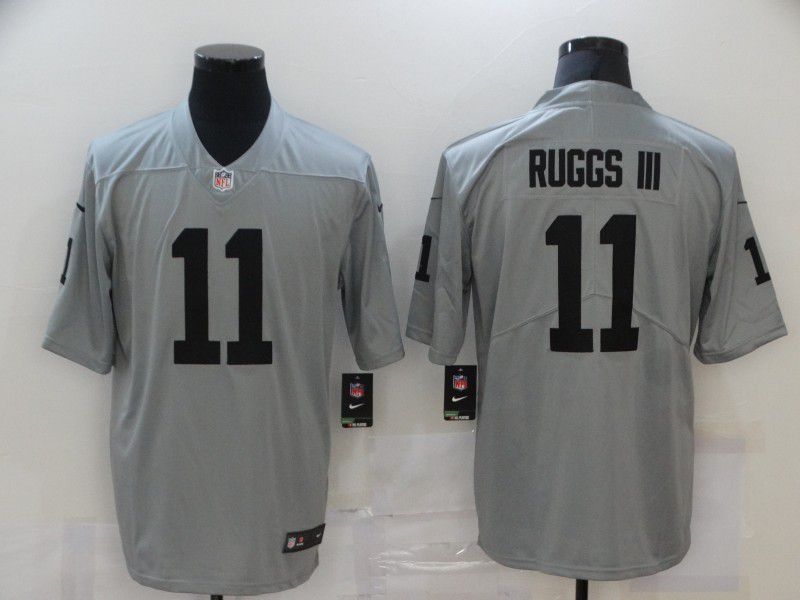 Men Oakland Raiders #11 Ruggs iii Grey Nike Vapor Untouchable Limited 2020 NFL Nike Jerseys->san francisco 49ers->NFL Jersey